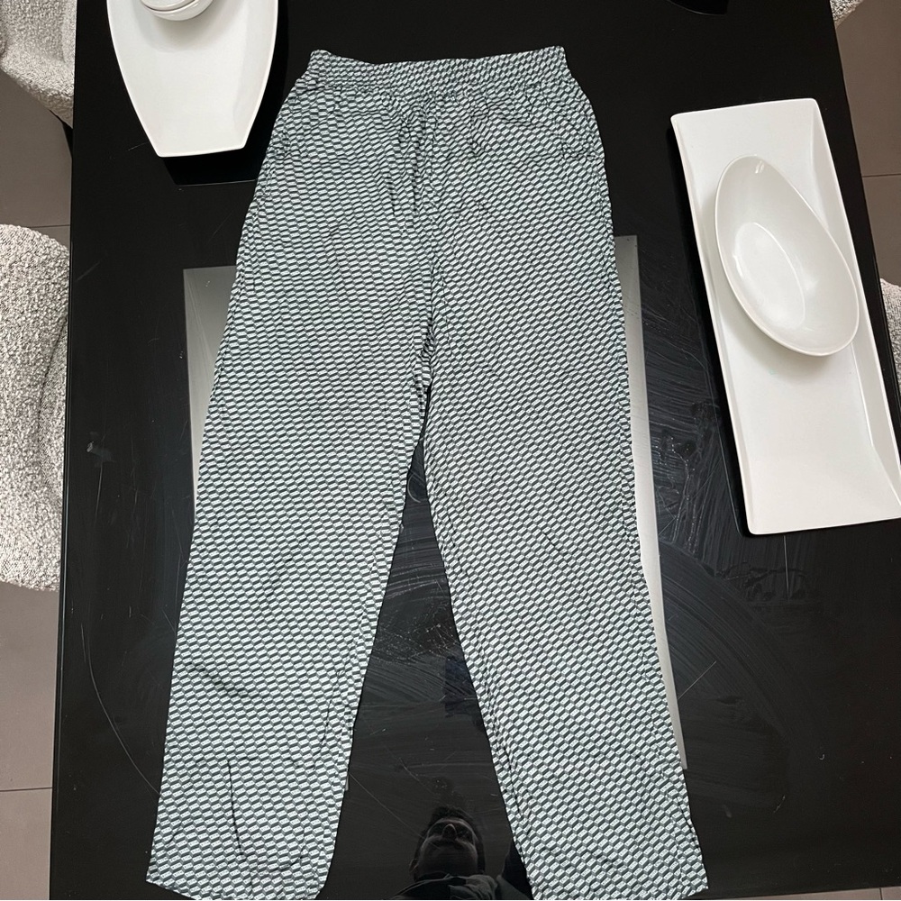 RARE NWT Kith Silk Women Ida Monogram Silk Leg Pant